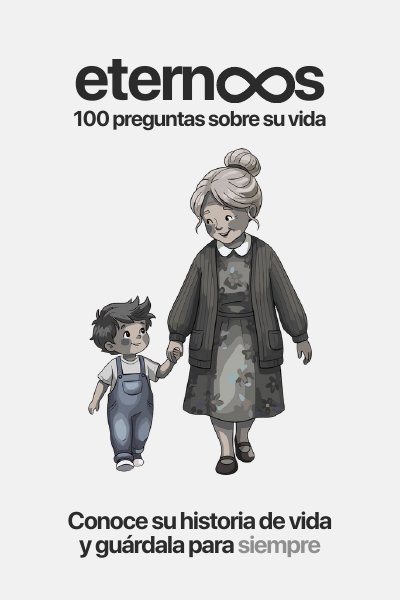Portada del libro 100 preguntas: abuela y nieto